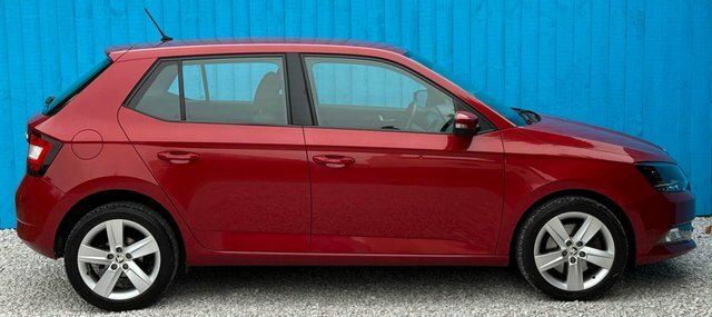 Skoda Fabia 2016 1.2 Tsi Se L Hatchback Dsg Euro 6 DA16OPW Red #5