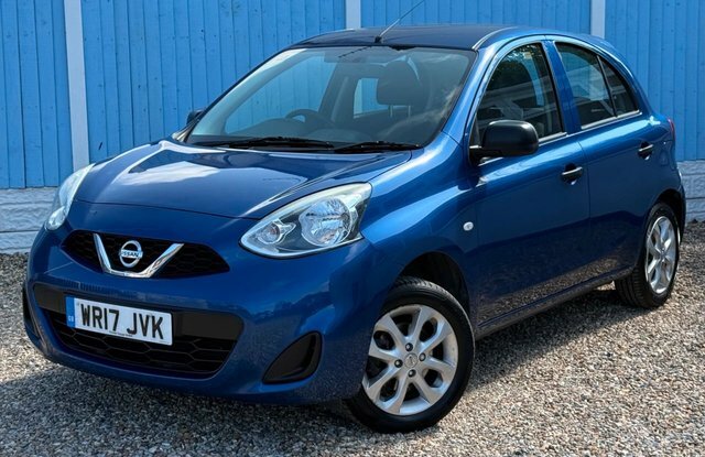 Nissan Micra 2017 1.2 Vibe Hatchback Euro 6 Blue