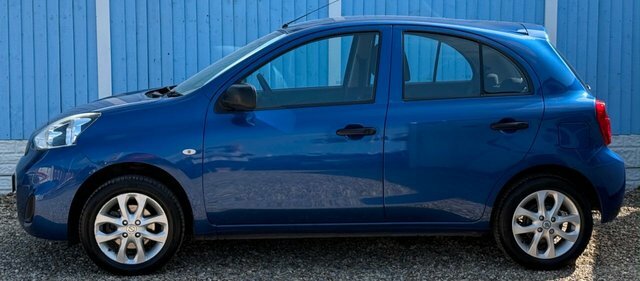 Nissan Micra 2017 1.2 Vibe Hatchback Euro 6 Blue #4