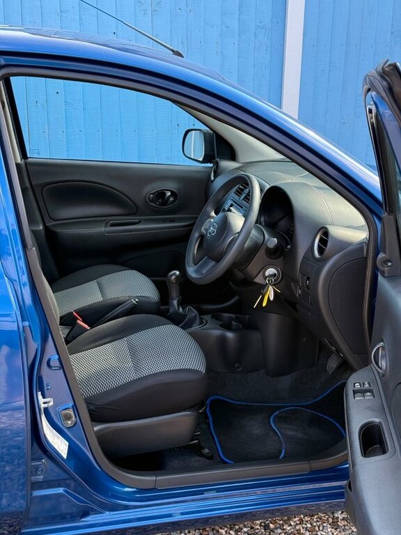 Nissan Micra Hatchback White #9