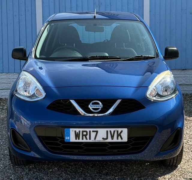 Nissan Micra 2017 1.2 Vibe Hatchback Euro 6 Blue #2
