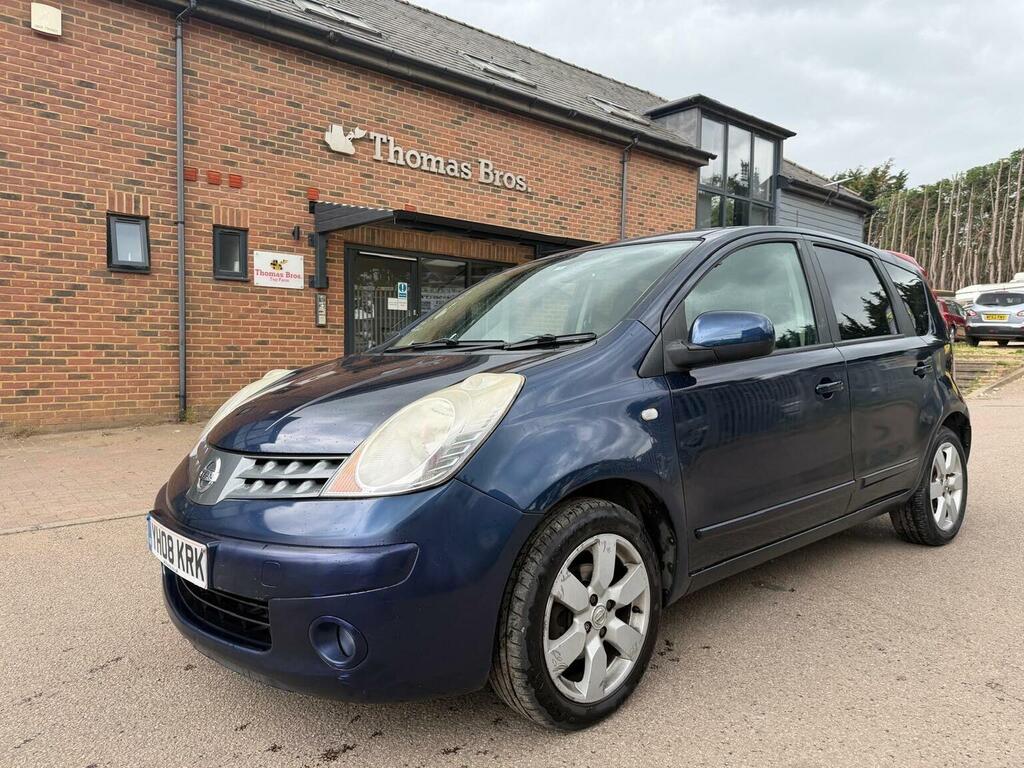 Nissan Note Hatchback 1.6 16V Tekna Euro 4 200808 Blue #4