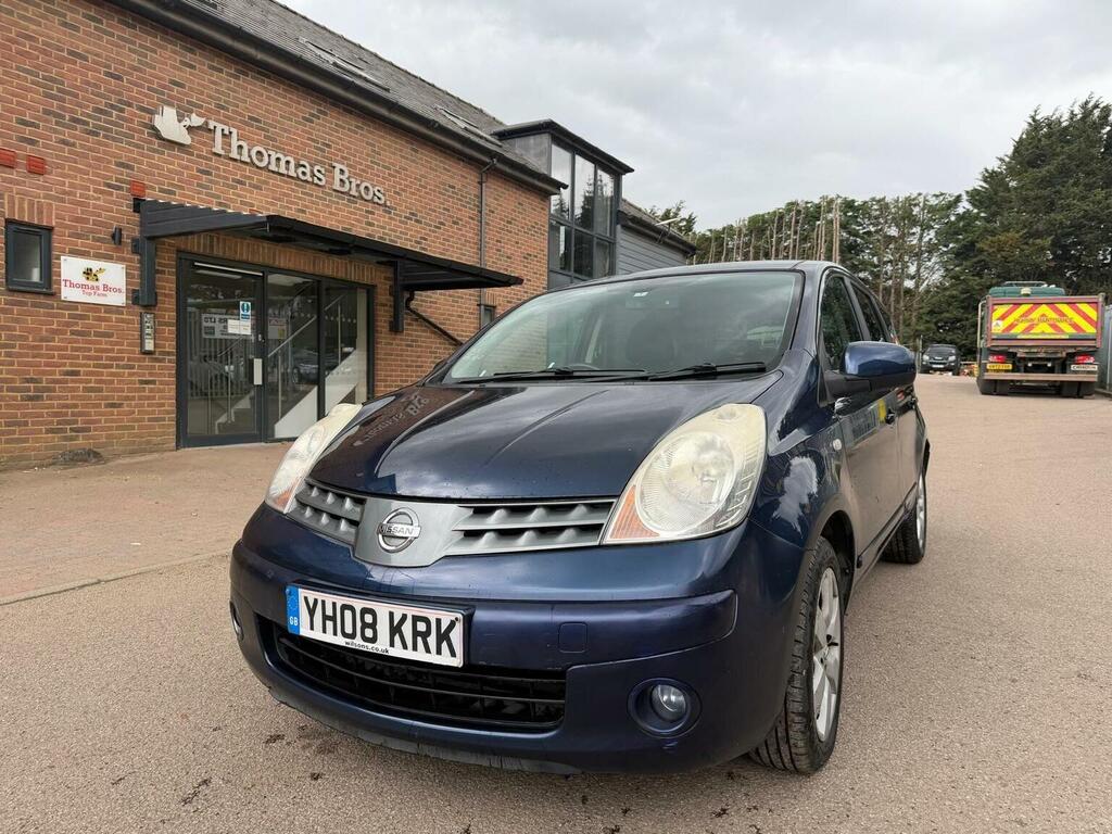 Nissan Note Hatchback 1.6 16V Tekna Euro 4 200808 Blue #2