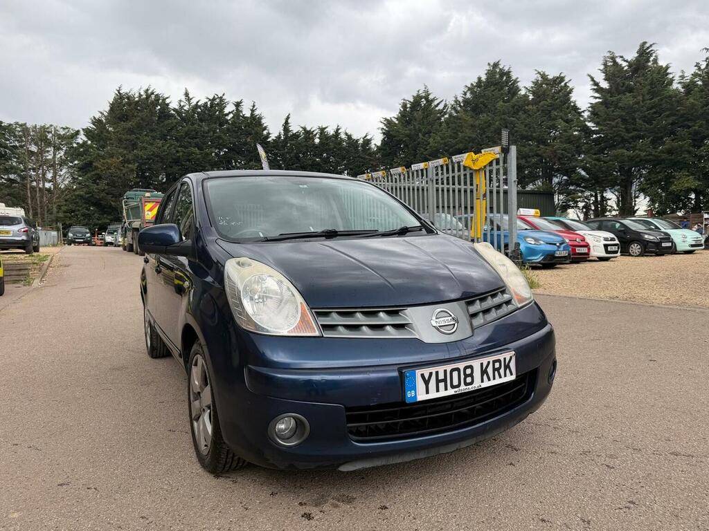 Nissan Note Hatchback 1.6 16V Tekna Euro 4 200808 Blue