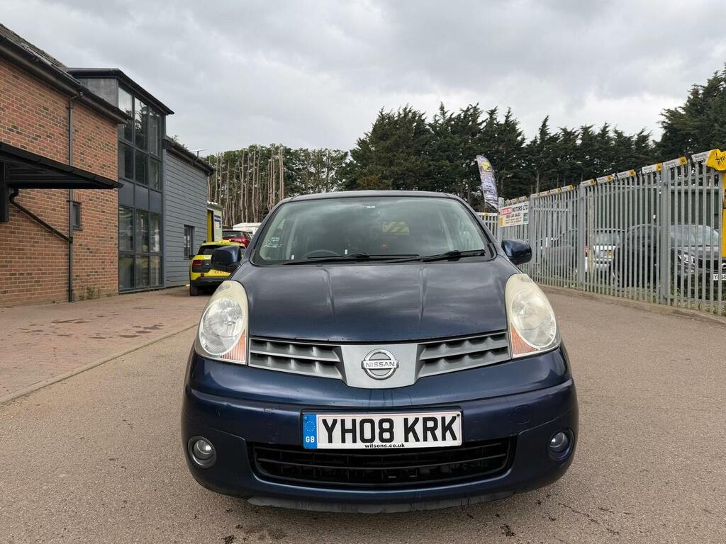 Nissan Note Hatchback 1.6 16V Tekna Euro 4 200808 Blue #3