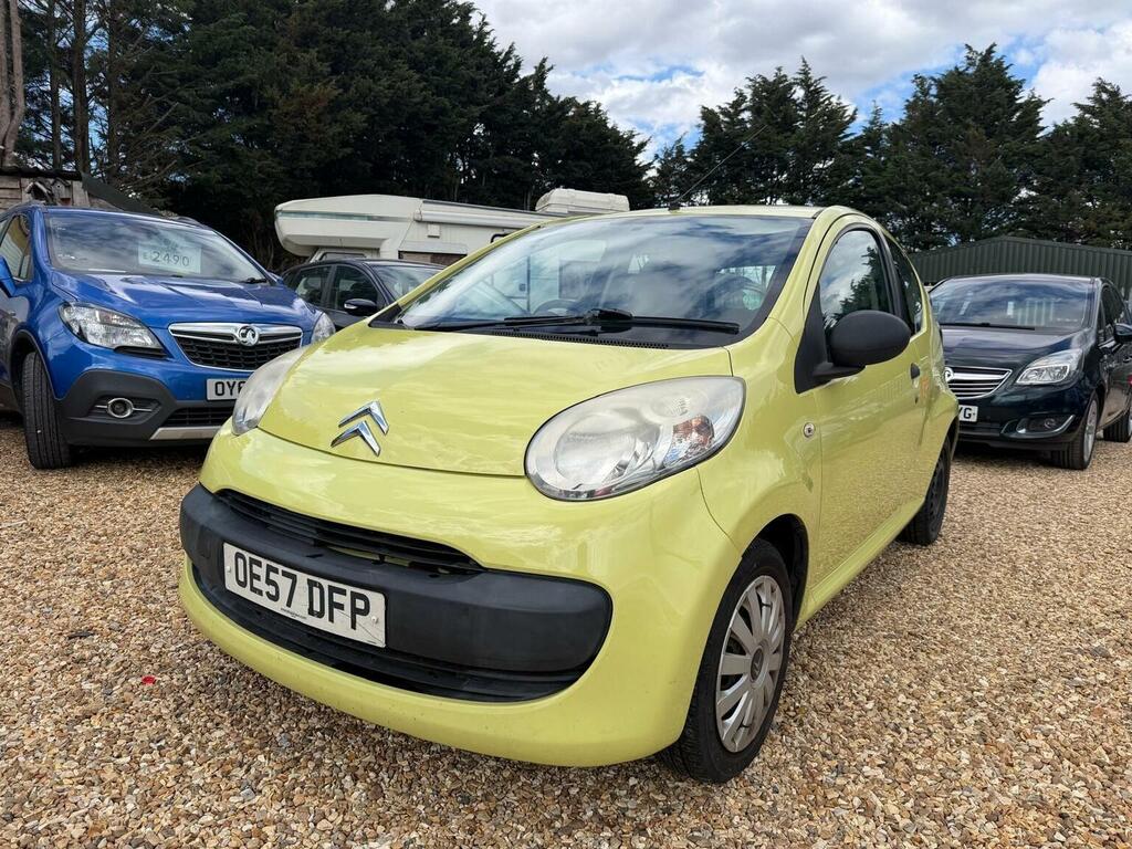 Citroen C1 Hatchback 1.0I Vibe Euro 4 200757 Yellow #2