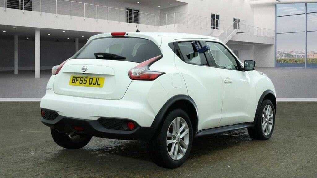 Nissan Juke 1.2 Dig-t Acenta Premium Euro 6 Ss White #4