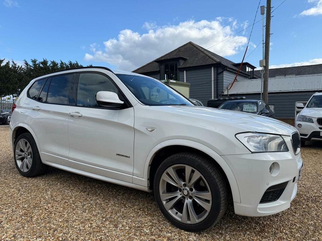 BMW X3 2.0 20D M Sport Xdrive Euro 5 Ss White #4