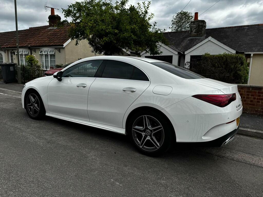 Mercedes-Benz CLA Class 1.3 Cla200h Mhev Amg Line Executive Coupe 7G-dct White #4
