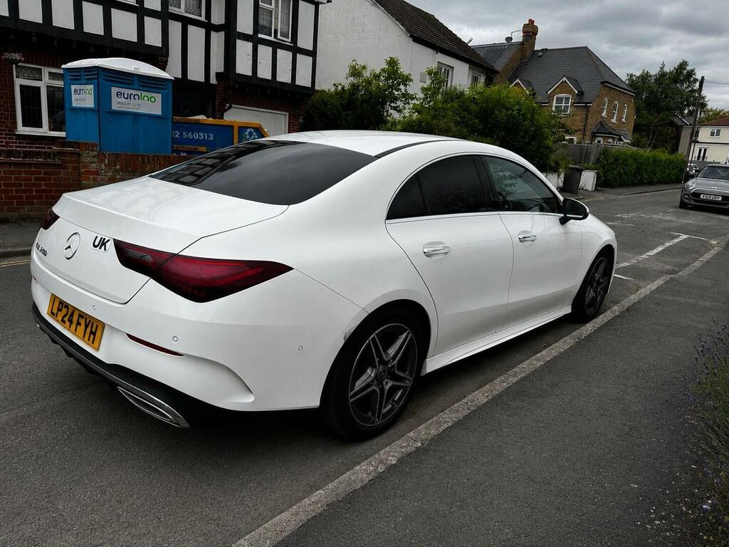 Mercedes-Benz CLA Class 1.3 Cla200h Mhev Amg Line Executive Coupe 7G-dct White #5