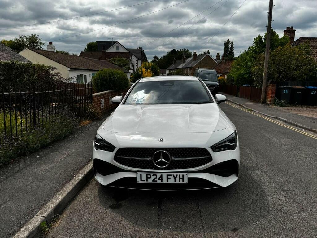 Mercedes-Benz CLA Class 1.3 Cla200h Mhev Amg Line Executive Coupe 7G-dct White #3