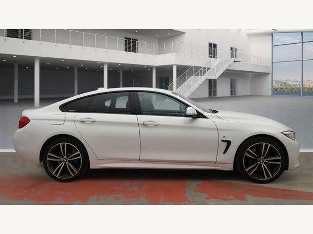 BMW 4 Series Gran Coupe 2.0 420D M Sport Xdrive Euro 6 S S DA16WEH White #4