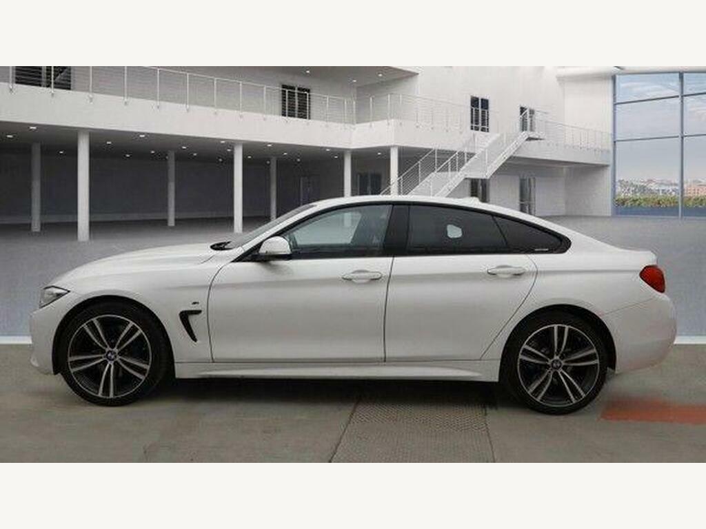BMW 4 Series Gran Coupe 2.0 420D M Sport Xdrive Euro 6 S S DA16WEH White #3