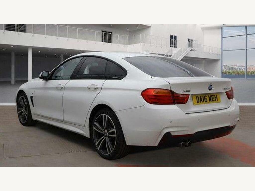 BMW 4 Series Gran Coupe 2.0 420D M Sport Xdrive Euro 6 S S DA16WEH White #5