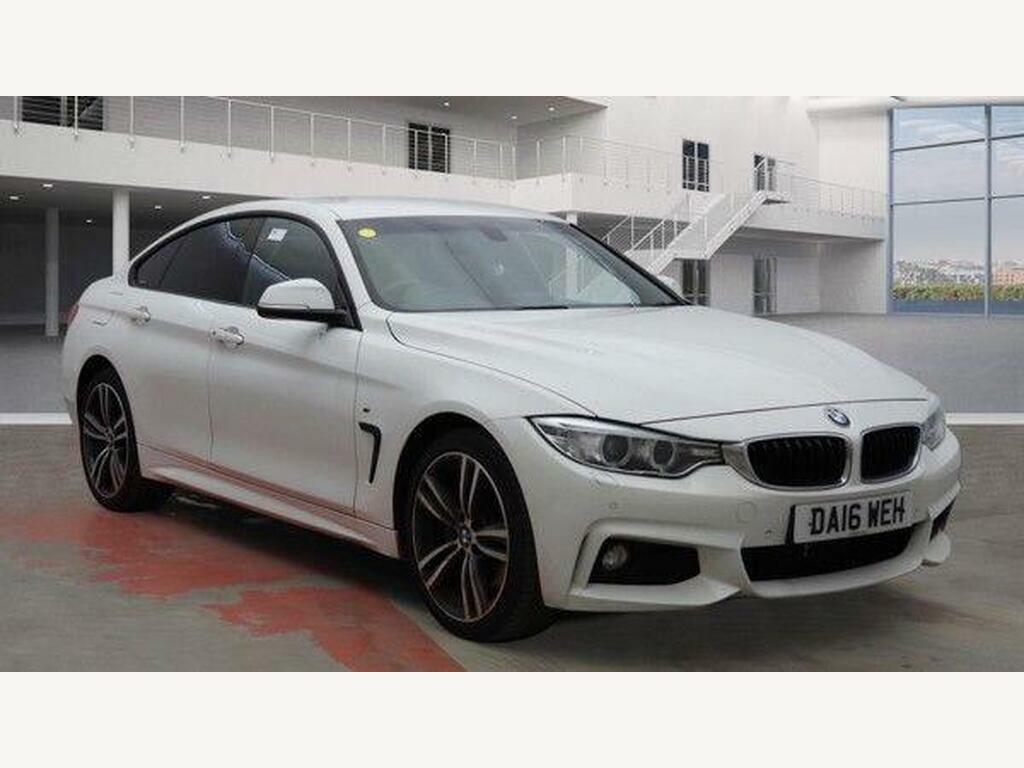 BMW 4 Series Gran Coupe 2.0 420D M Sport Xdrive Euro 6 S S DA16WEH White #2