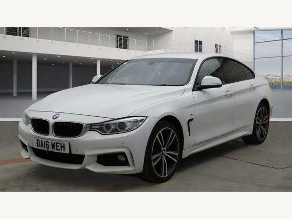 BMW 4 Series Gran Coupe 2.0 420D M Sport Xdrive Euro 6 S S DA16WEH White