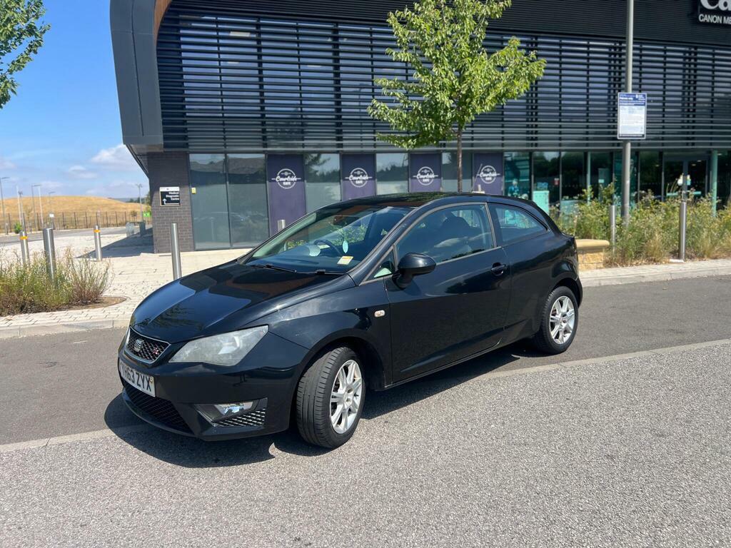 Seat Ibiza 1.6 Tdi Cr Fr Sport Coupe Euro 5 Black #3