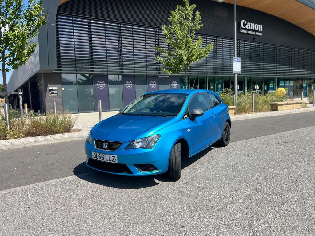 Seat Ibiza 1.0 Sol Sport Coupe Euro 6 Blue #3