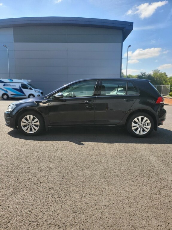 Volkswagen Golf Hatchback 1.6 Tdi Bluemotion Tech Se 2014 YF14JEJ Black #6