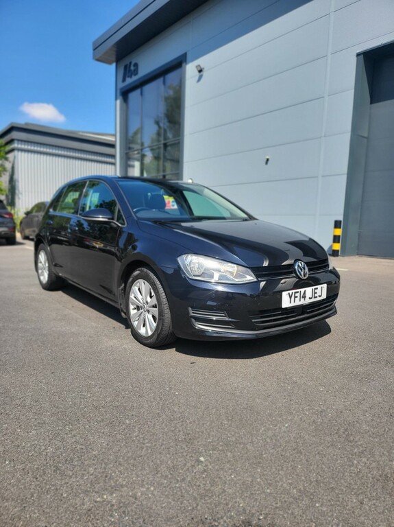 Volkswagen Golf Hatchback 1.6 Tdi Bluemotion Tech Se 2014 YF14JEJ Black #3