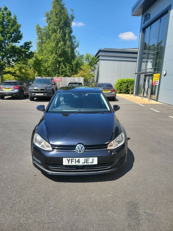 Volkswagen Golf Hatchback 1.6 Tdi Bluemotion Tech Se 2014 YF14JEJ Black #2