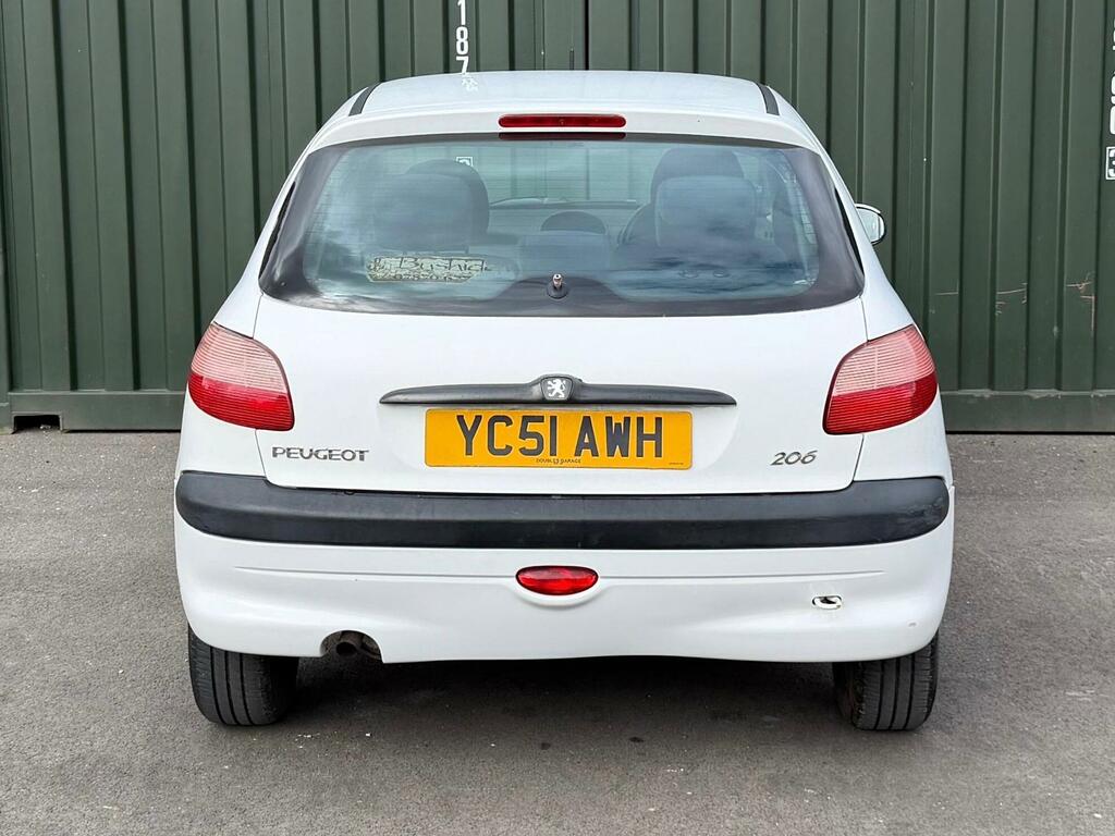 Peugeot 206 1.4 LX Sunroof White #5