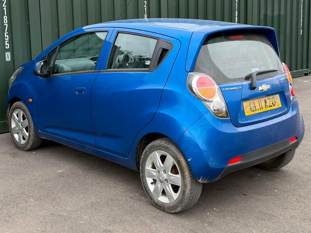 Chevrolet Spark 1.0I Ls Euro 5 Blue #4