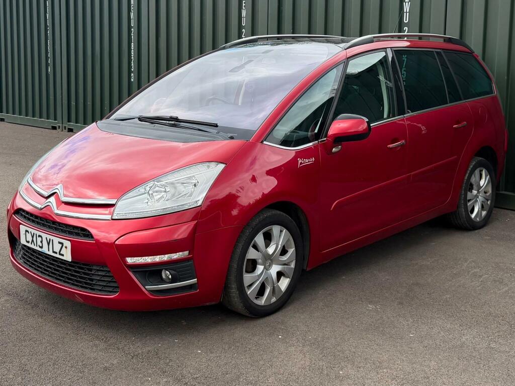 Citroen Grand C4 Picasso 1.6 Hdi Platinum Euro 5 Red #3
