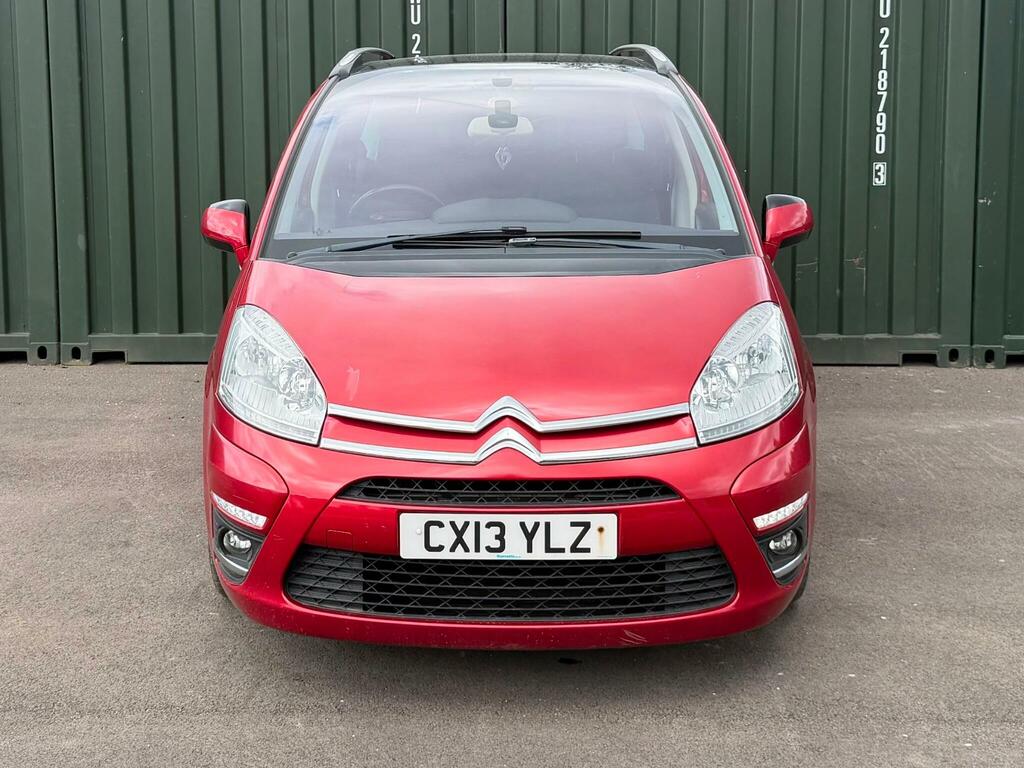 Citroen Grand C4 Picasso 1.6 Hdi Platinum Euro 5 Red #2