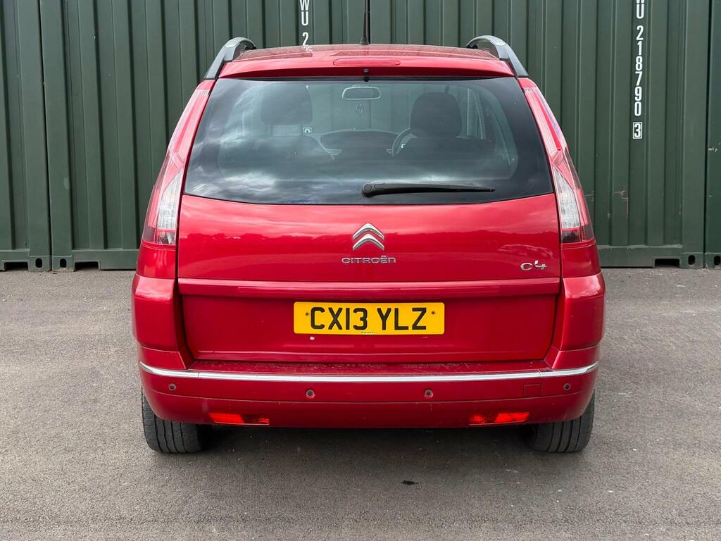 Citroen Grand C4 Picasso 1.6 Hdi Platinum Euro 5 Red #5