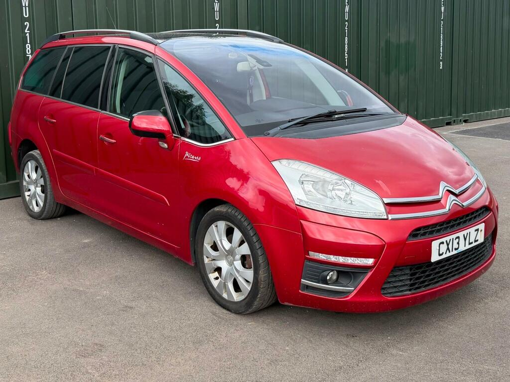 Citroen Grand C4 Picasso 1.6 Hdi Platinum Euro 5 Red