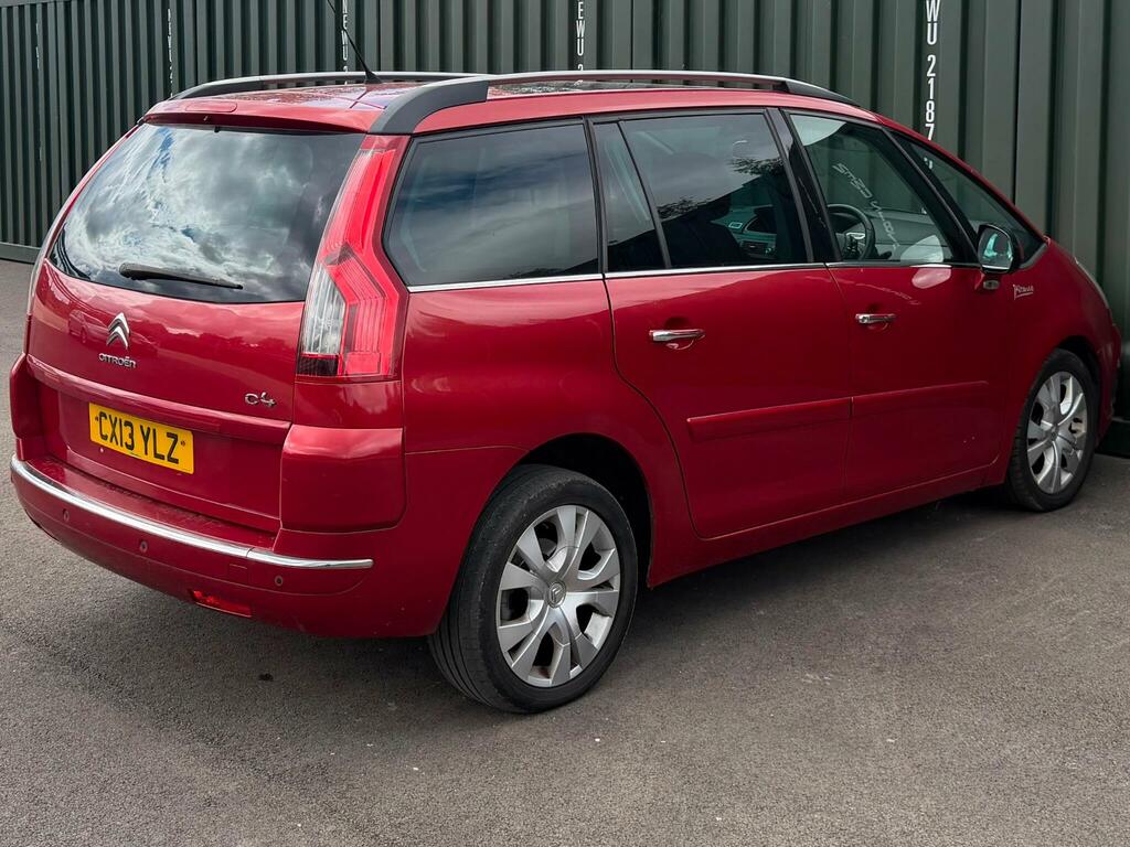 Citroen Grand C4 Picasso 1.6 Hdi Platinum Euro 5 Red #6