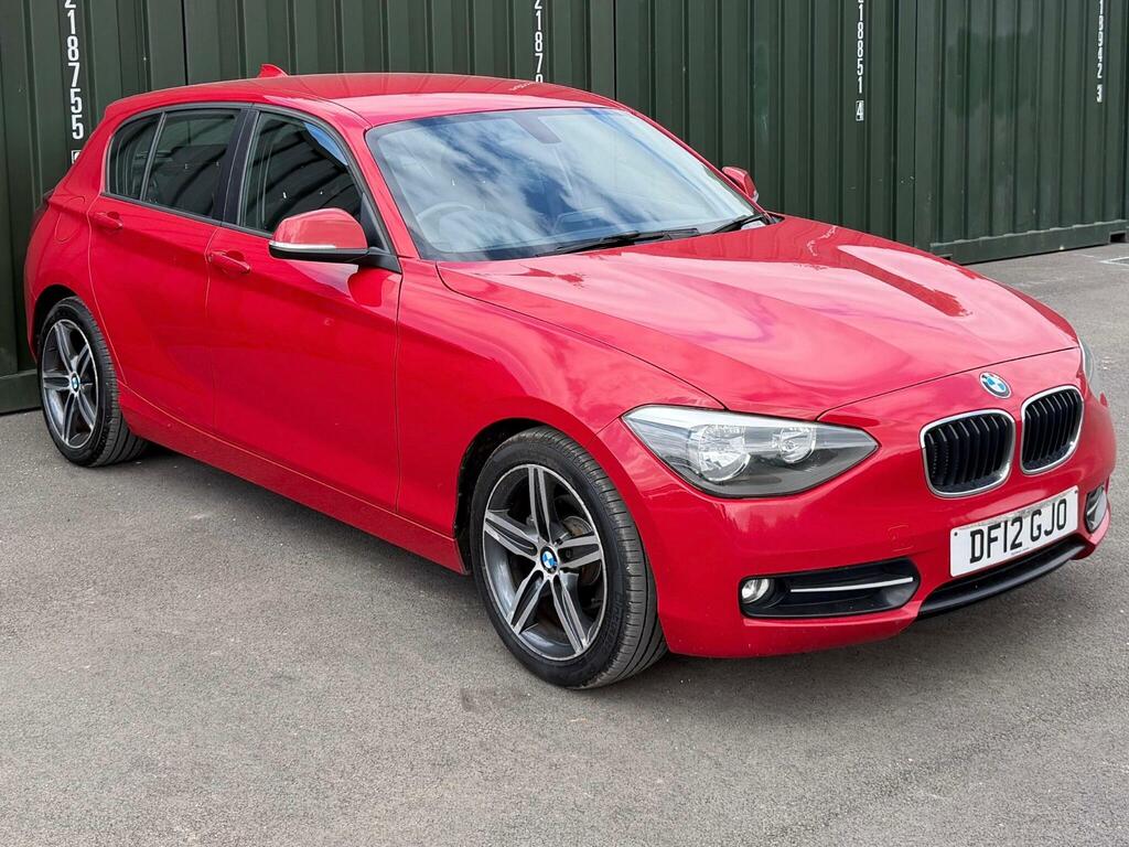BMW 1 Series Sport Red