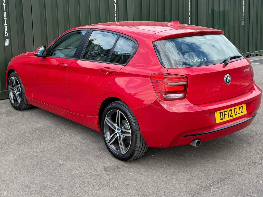BMW 1 Series Sport Red #4