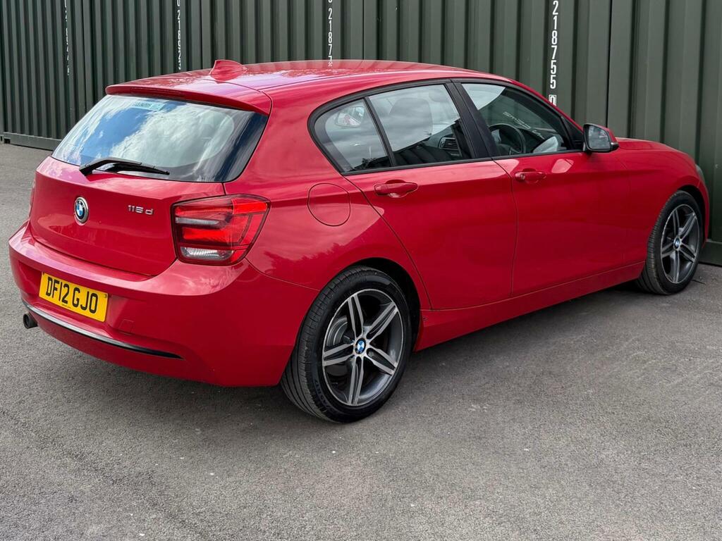 BMW 1 Series Sport Red #6