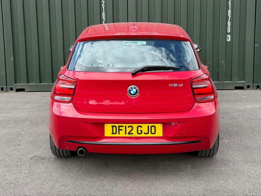 BMW 1 Series Sport Red #5