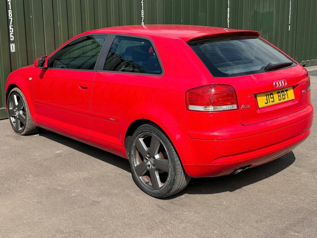 Audi A3 2.0 Td Sport Dsg Red #4