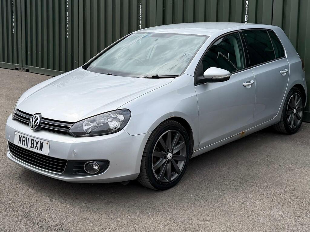 Volkswagen Golf 2.0 Tdi Bluemotion Tech Gt Euro 5 Ss  Silver #3