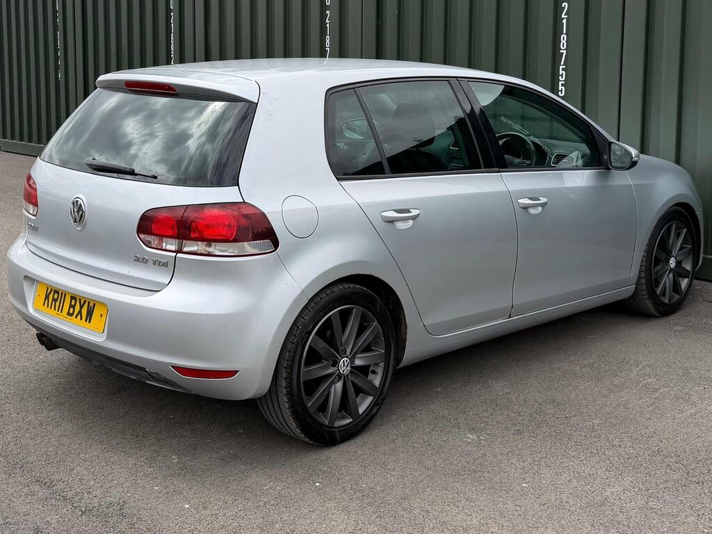 Volkswagen Golf 2.0 Tdi Bluemotion Tech Gt Euro 5 Ss  Silver #6