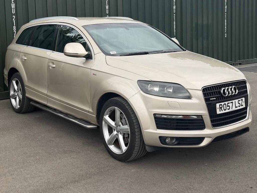 Audi Q7 Estate 3.0 V6 Tdi Quattro S Line 7 Seater 200707 Red #1