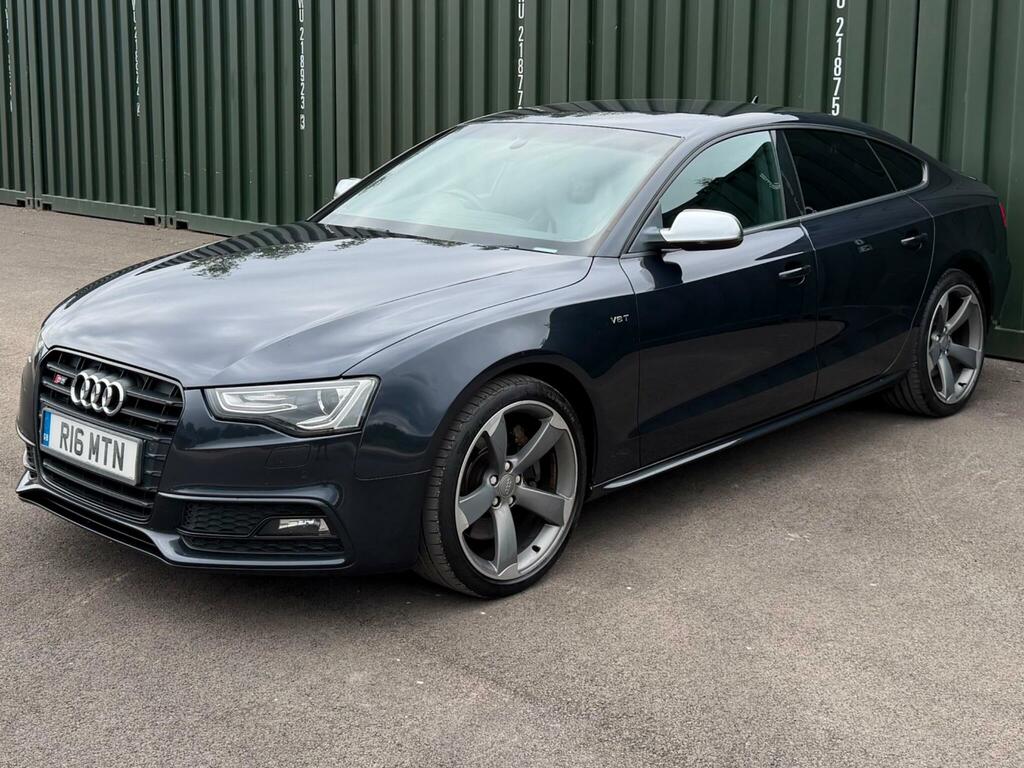 Audi S5 3.0 Tfsi V6 Black Edition Sportback S Tronic Quatt Blue #3