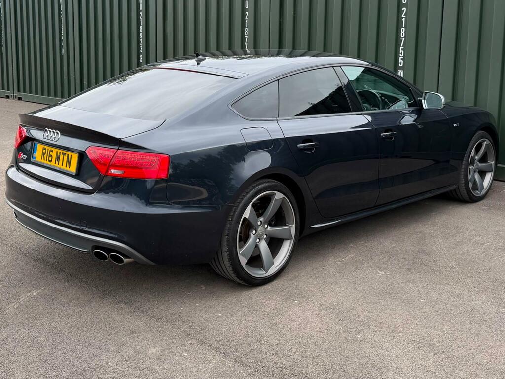 Audi S5 3.0 Tfsi V6 Black Edition Sportback S Tronic Quatt Blue #6