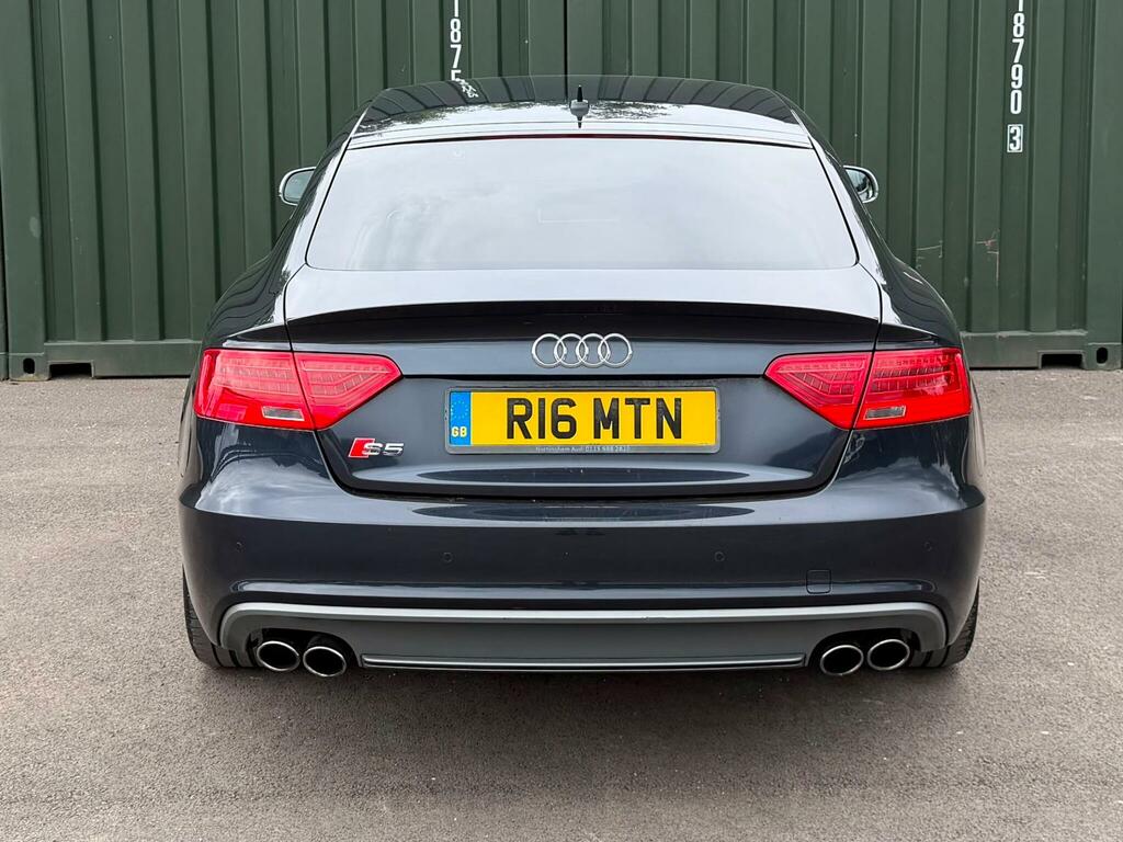 Audi S5 3.0 Tfsi V6 Black Edition Sportback S Tronic Quatt Blue #5