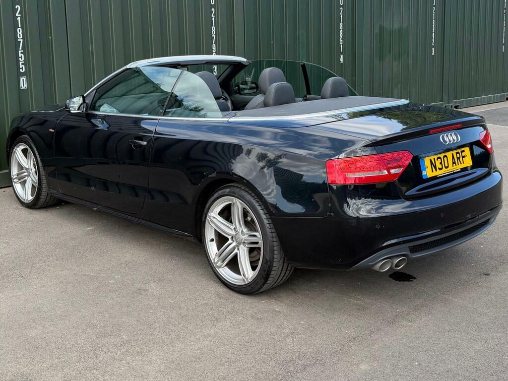 Audi A5 2.0 Tdi S Line Euro 5 Ss Black #4