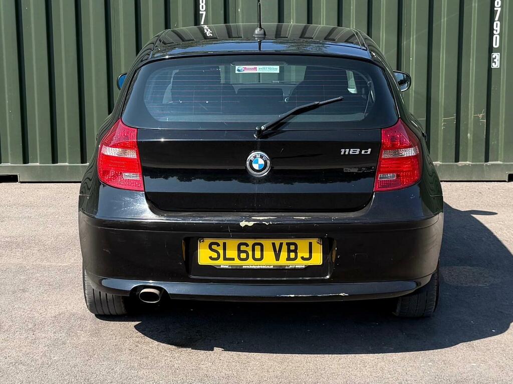 BMW 1 Series 2.0 118D Es Euro 5 Ss SL60VBJ Black #5