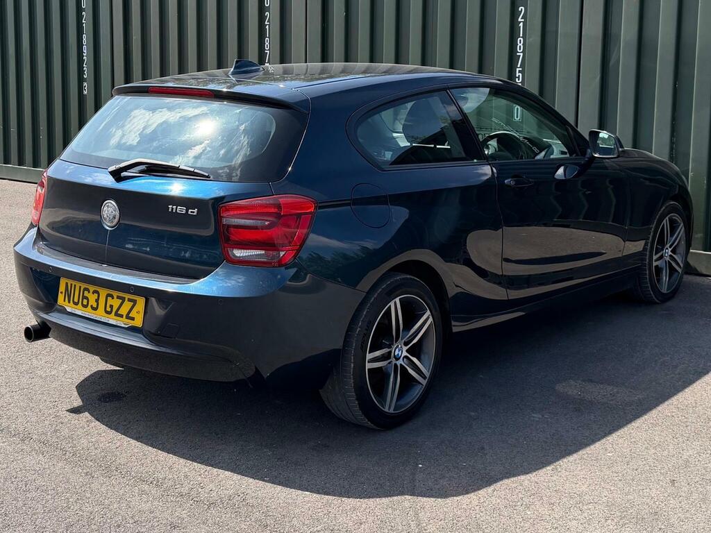 BMW 1 Series 2.0 116D Sport Euro 5 Ss NU63GZZ Blue #6