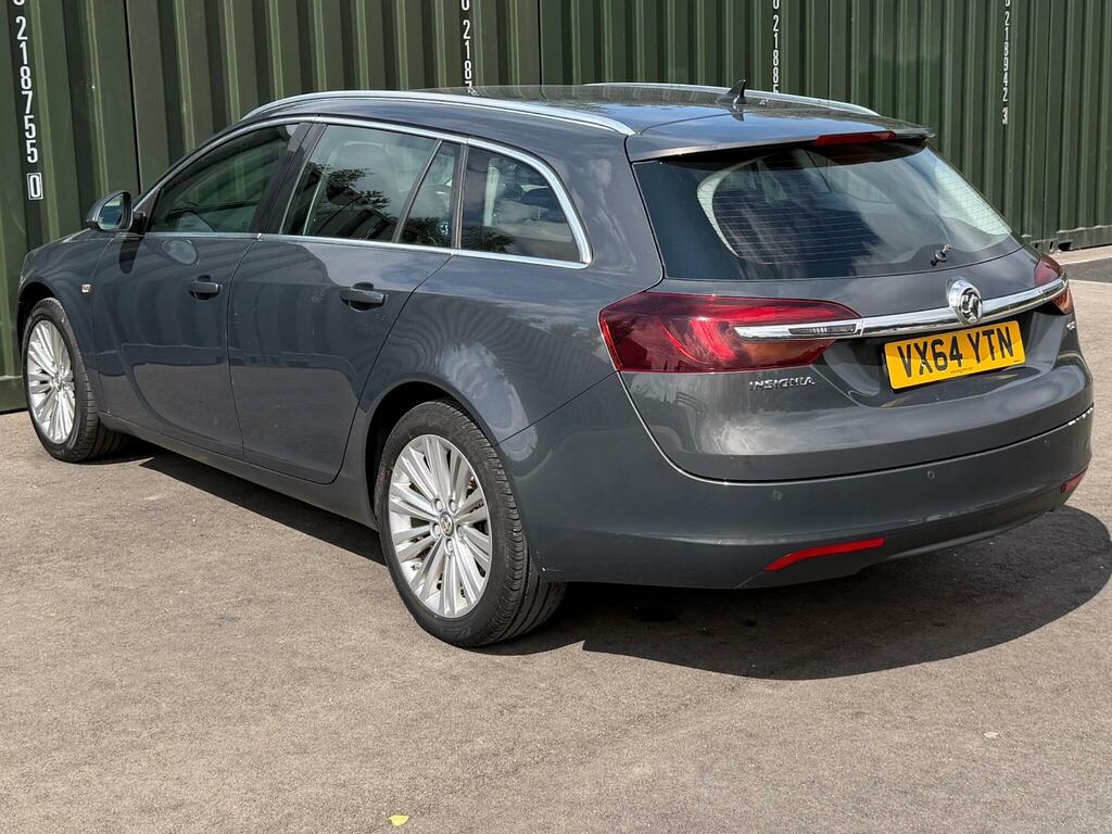Vauxhall Insignia 2.0 Cdti Tech Line Sports Tourer Euro 5 VX64YTN Grey #4