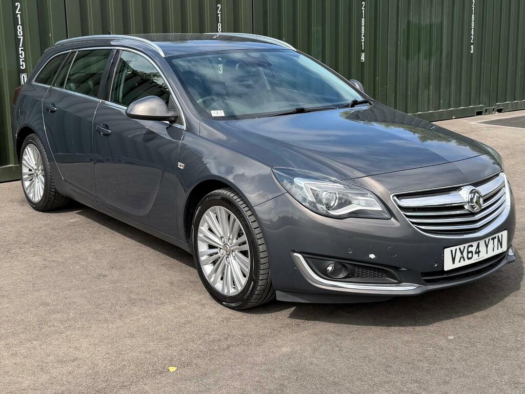Vauxhall Insignia 2.0 Cdti Tech Line Sports Tourer Euro 5 VX64YTN Grey