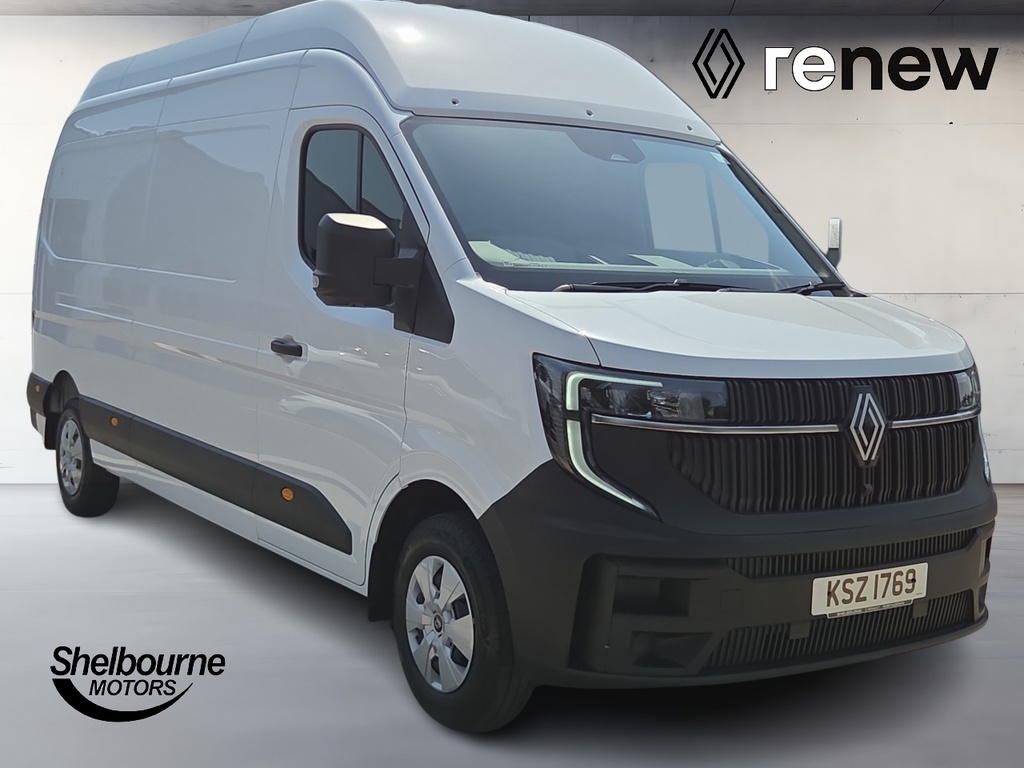 Renault Master All New Master Van Advance Lh35 2.0 Dci 150 White