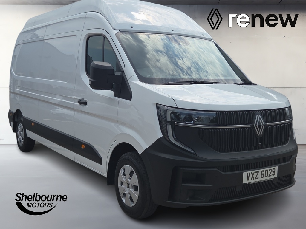 Renault Master All New Master Van Advance Lh35 2.0 Dci 150 White